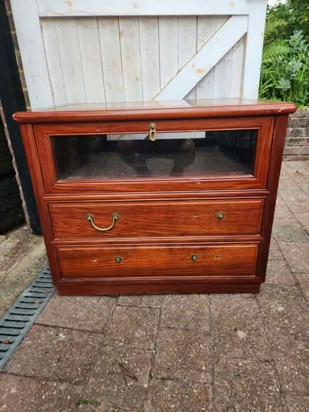 Photo of free Rosewood Asian Cabinet (TV Stand) (Haywards Heath RH16) #1