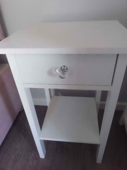 Photo of free Bedside cabinet/ side table. (Whitelea NE23)