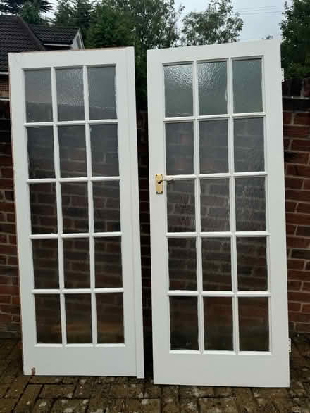 Photo of free Three glazed internal doors (Tilehurst, Reading) #2