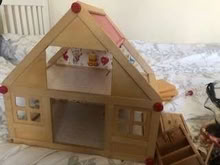 Photo of free wooden dolls house (Heaton BD9)