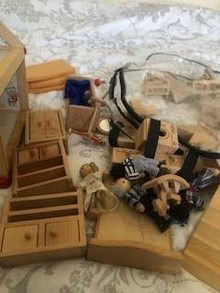 Photo of free wooden dolls house (Heaton BD9)