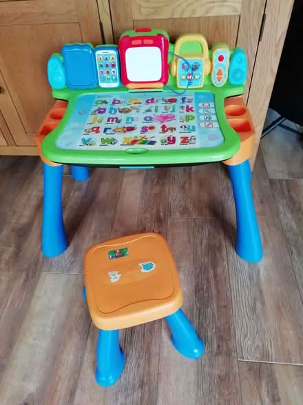 Photo of free Small desk and stool - no longer working (Newall LS21) #2