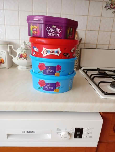 Photo of free Empty sweet tubs (Laindon SS15) #1