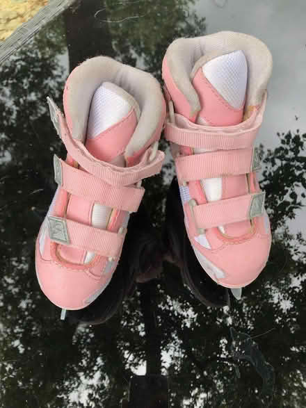 Photo of free Pink Ice Skates, Toddler Size 11 (Near East/Union & Marquette) #1