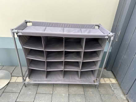 Photo of free 16 pair shoe storage (Bishopstown) #1