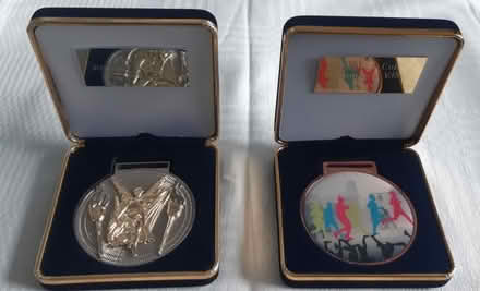 Photo of free 2 Running medals in presentation boxes (Penrith CA11) #2