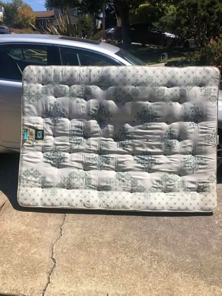 Photo of free Full size sleeper couch mattress (CV: Redwood & Seven Hills area) #1