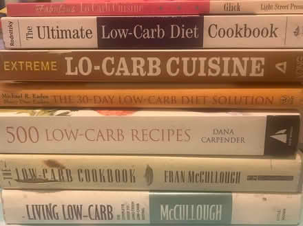 Photo of free 7 Low-Carb Cookbooks (Upper Black Eddy, PA 18972) #1