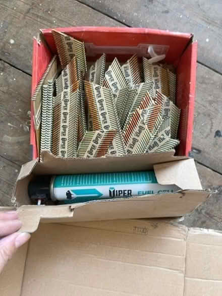 Photo of free Viper nails and gas cylinders (N16) #2