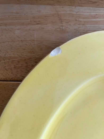 Photo of free Yellow platter (Tuckton. BH6) #2
