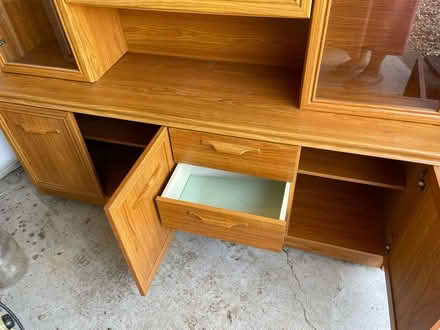 Photo of free Large wooden sideboard unit (Meldreth SG8) #3