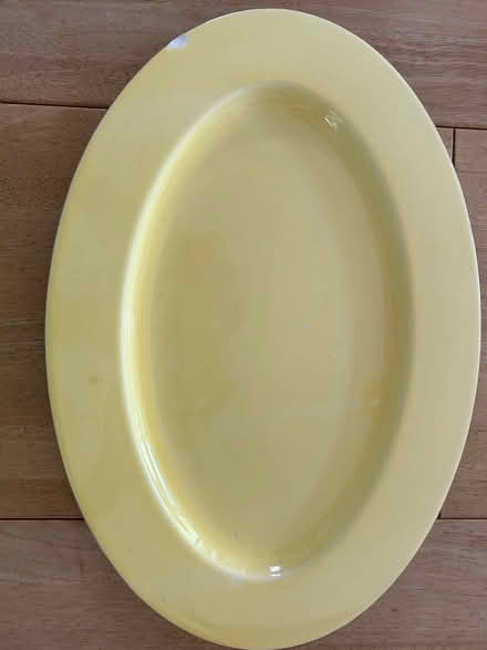 Photo of free Yellow platter (Tuckton. BH6) #1
