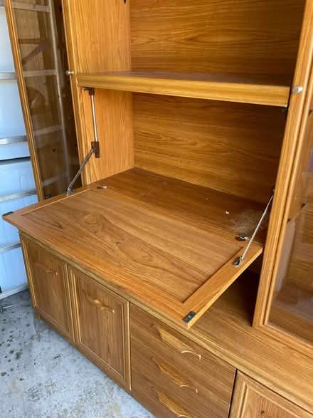 Photo of free Large wooden sideboard unit (Meldreth SG8) #2