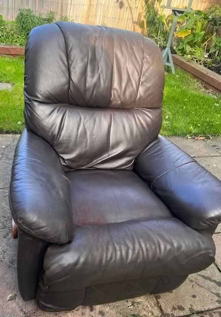 Photo of free Original Lazy Boy Leather Armchair (Dublin 5) #1