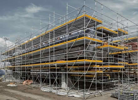 Photo of allotment frame or scaffolding (Hertford SG13) #1