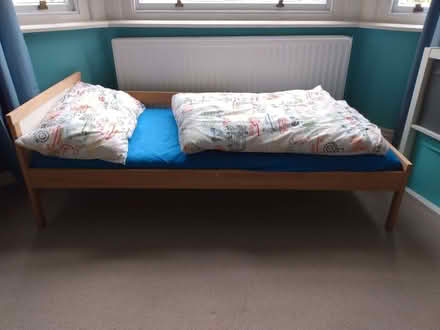 Photo of free Child bed with mattress (Plainmoor TQ1) #2