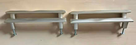 Photo of free 4 gold coloured drawer handles (EH54)