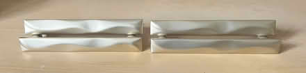 Photo of free 4 gold coloured drawer handles (EH54)