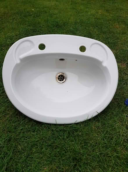 Photo of free Used White Basin (North Abingdon, OX14) #1