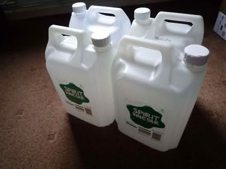 Photo of free 7 x empty 5 litre plastic containers (Earlham NR5) #1