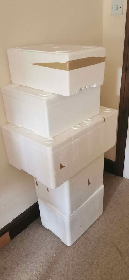 Photo of free Poly Styrene Boxes (Old Hutton LA8) #1