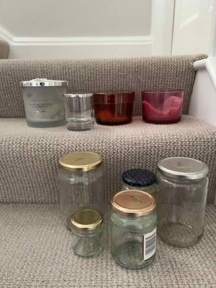 Photo of free Various Glass Containers for Candles (Kensington W8) #1