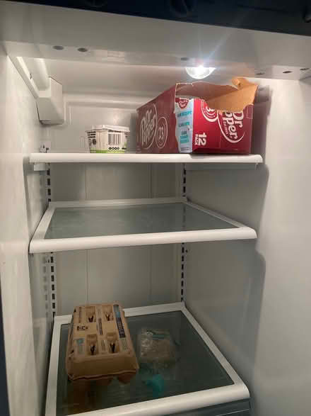 Photo of free Refrigerator, works great (Woodstock) #2