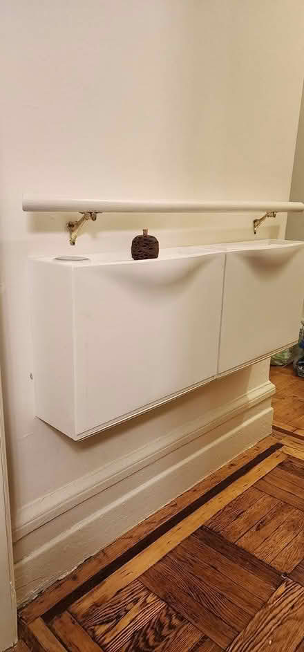 Photo of White Ikea trones shoe cabinets (Morningside Heights/UWS) #1