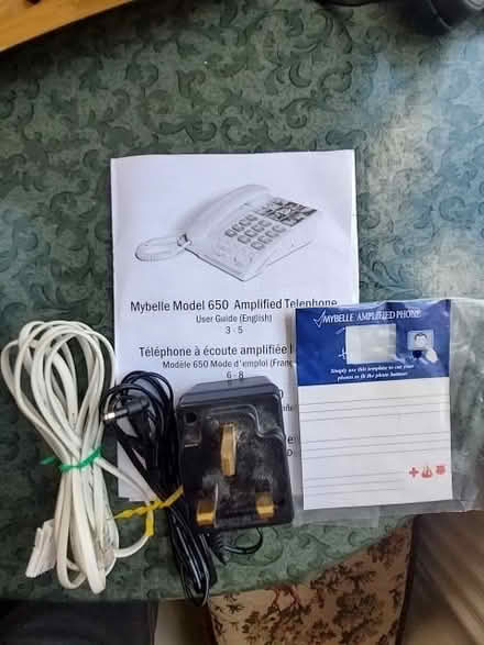 Photo of free Landline phone (2) with hearing boost (Cookridge LS16) #2