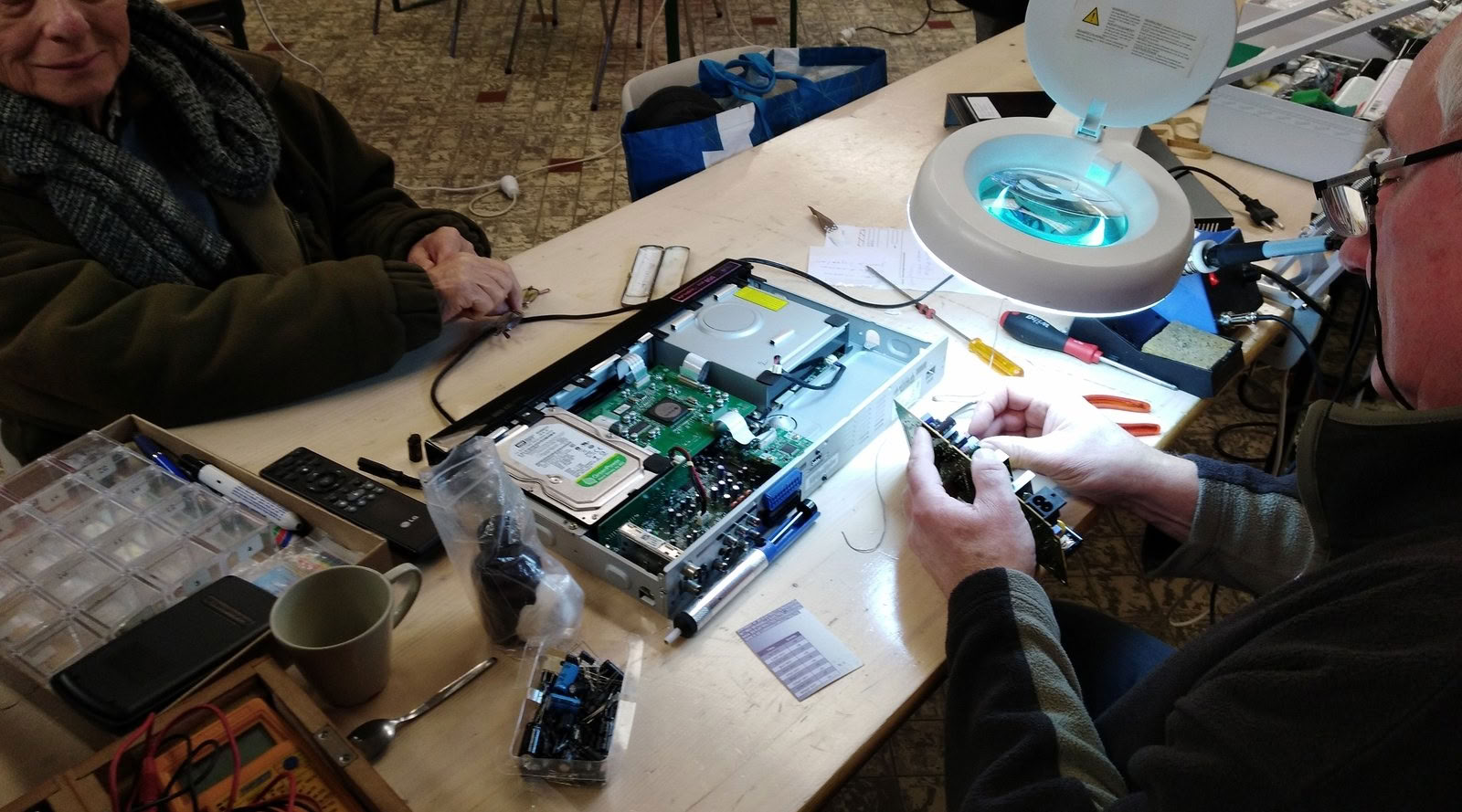 Danny Maile Repair Café Fontainois