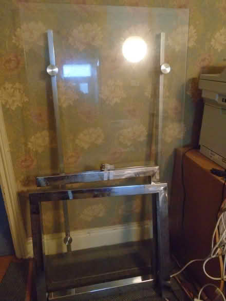 Photo of free Glass-topped dining table (Broomhill S10) #2