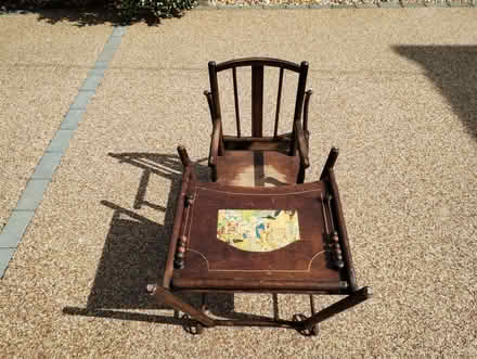 Photo of free Vintage style folding infants high chair (Tharston NR15) #2