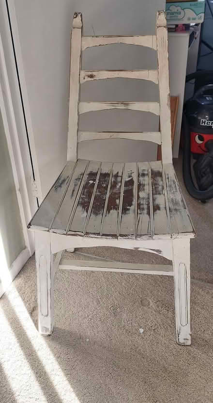 Photo of free Wooden chair shabby chic (Crawley down RH10) #1