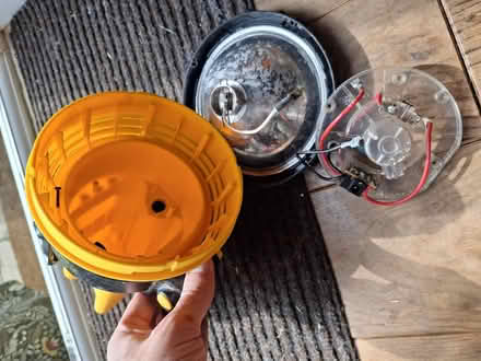 Photo of free Portable halogen lamp - no battery (Bletchley MK2) #3