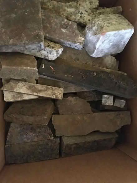 Photo of free Box of small marble scraps (Wallingford) #1