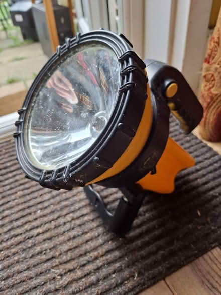 Photo of free Portable halogen lamp - no battery (Bletchley MK2) #2