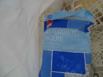 Photo of free carrier bag full of tile and glass block spacers (Tolworth KT5) #3