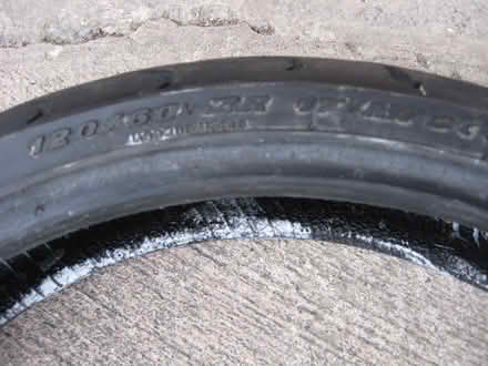 Photo of free Motorcycle tyre Pirelli Angel ST 120/60/17 (Llanfyllin SY22) #2