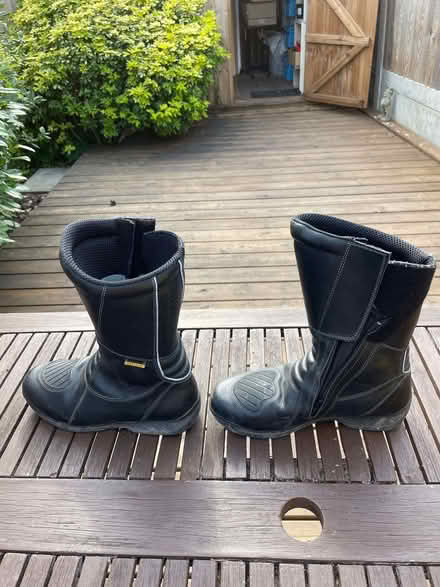 Photo of free Motorcycle boots (Sutton NR12)