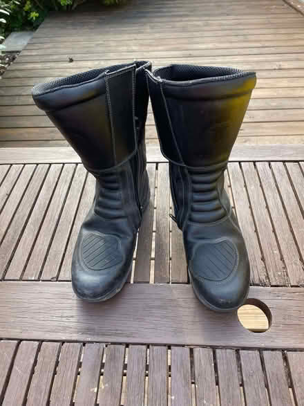 Photo of free Motorcycle boots (Sutton NR12)