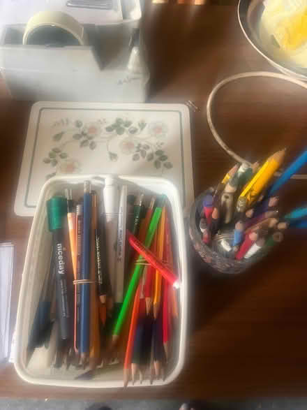 Photo of free Miscellaneous pencils and other stationery items (Chessington KT9) #1