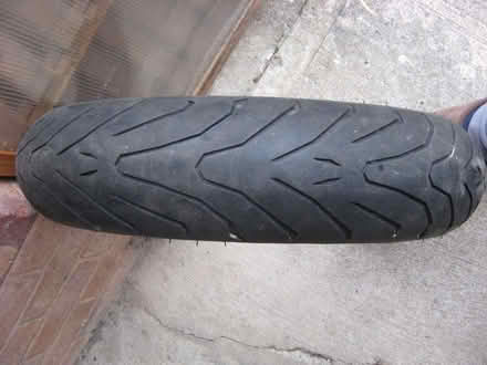 Photo of free Motorcycle tyre Pirelli Angel ST 120/60/17 (Llanfyllin SY22) #1