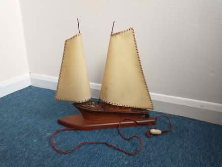 Photo of free Boat-shaped lamp (Loughton IG10) #1