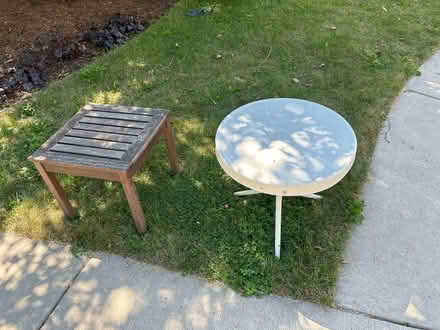 Photo of free Patio tables (Near West) #1