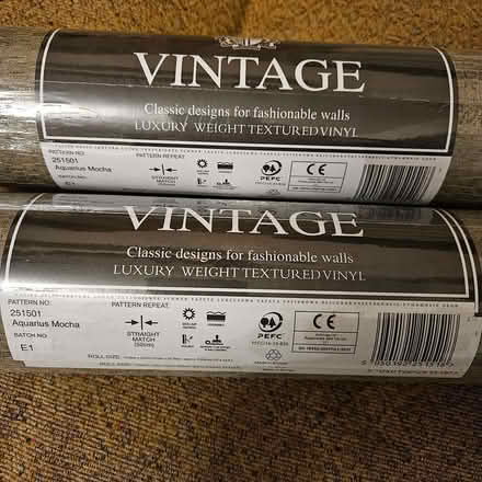 Photo of free 2 rolls of textured wallpaper (Ryhill WF4) #1