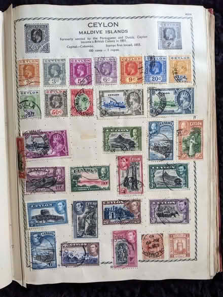 Photo of free Various stamps in album (Petersfield Ward CB1)