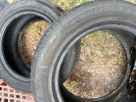 Photo of free Tyres 215 55 16 (High Wycombe HP13) #1