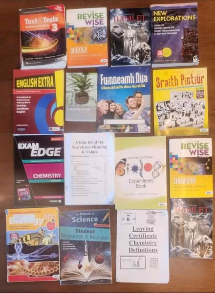 Photo of free Leaving cert books (Sandycove)