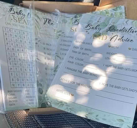 Photo of free Baby Shower Games (Somerset)