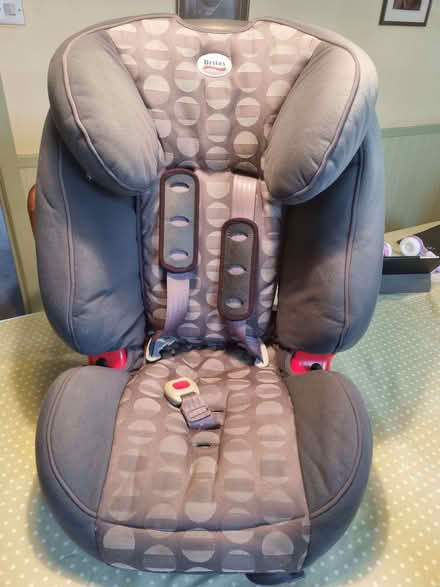 Photo of free Childs car safety seat. (Rawtenstall)